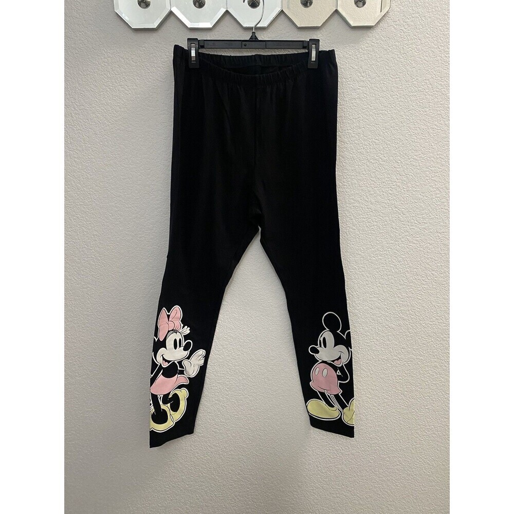 Disney Mickey Mouse and Minnie Mouse Lounge Sweat pants Large NWOT